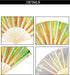 Liquid Shockwave Fluid Iridescent Hand Fan, Rave Gear, Exclusive