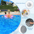 6 Pack JULMELON Hot Tub Scum Absorber, Spa & Pool Scum Eliminating Balls Reusable Hot Tub Oil Absorbing Sponge Washable