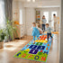 31.5''x72'' STARUIA Washable Hopscotch Kids Rug for Playroom, Colorful Educational Classroom Rugs with ABC Number, Non