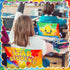 2 Pieces Star Student Chair Cover for Kids, Colorful Seat Cover for Classroom, Office, Home Party, 18.9 x 15.75 Inches