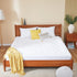 Full Cotton Mattress Pad Cover, Quilted Mattress Protector with 18-22" Deep Pocket, Noiseless & Breathable Down