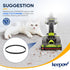 KEEPOW Vacuum Belt for Hoover Dual Power Max Carpet Cleaner FH51000, FH51001, FH51002, 3 Pack