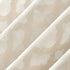 No. 918 Yvette Trellis Jacquard Sheer Curtain Panel, 52" x 84", Cream Off-White Rod Pocket