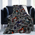 Perinsto Monster Truck Boys Style Throw Blanket Ultra Soft Warm All Season Decorative