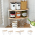 Countertop Set 2 Counter Corner Shelf Organizer - of Corner Shelves for Kitchen Cabinet Organizer, Spice Rack