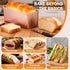Gicyiit 13x4 inch, 2.2LB Pullman Loaf Pan with Lid, Premium Nonstick Sandwich Bread Loaf Pan for Homemade Sourdough