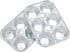 10pack Muffin Pan, 6-Cup Aluminum Pans for Baking Cupcakes, Muffins, and Mini Pies
