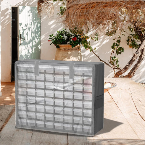Waterproof Craft Cabinet Cover, Heavy Duty Dustproof Storage Box Cover, Fits 20"W x 6"D x 16"H