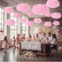 3D Decor(2 Marsui Artificial Cloud Props LED Hanging Pink Light String Fake Imitation Cotton Cloud Classroom School