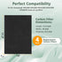 4Pack HPA300 Carbon Pre Filter for Honeywell HPA300 Series Air Purifier, Premium HRF-A300 Replacement