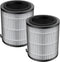 JF100 Replacement Filter, 3-in-1 Pre-Filter, H13 True HEPA and Activated Carbon Filtration System, 2 Pack