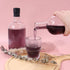 4 Pack 25oz 750ml GUANENA Clear Glass Bottles with Cork Lids and PVC Shrink Capsules, Liquor Bottles with T-shaped