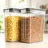 Set 4 Pack 4L(135.2 oz) Utopia Kitchen Cereal Containers Storage Airtight Food Storage Containers with Lids, BPA-Free