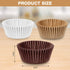 1000 Count Cupcake Liners for Baking Liners Paper Cupcake Wrappers Bulk Cup Cake Cases Muffin Baking Paper Cups for Candy Cooking (Brown White Nature,1.97 inch-Standard Size) by Zonon