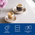 Set 2 9 oz, Villeroy & Boch Artesano Hot & Cold Beverages Coffee Glass, of Glasses, Double-Walled Glasses for Cold