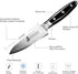 TUO 3.5 Inch Paring Knife - Ultra Sharp Peeling Knife - High Carbon Stainless Steel with G10 Handle Gift Box