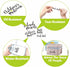 Hebayy 318 PCS Laundry Room & Linen Closet Organization Labels - Water/Oil Resistant Stickers for Home Office, Bathroom