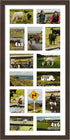 DUENPY 14x30 Picture Frame 4x6 Collage Picture Frame Displays Fourteen 4x6 inch