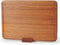 Solid Teak Wood Cutting Board One Piece Non Glued Thick Crack Resistant