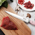 hecef Kitchen Knife Block Set, 14 Pieces with Wooden Block & Sharpener, High Carbon Stainless Steel Cutlery Set
