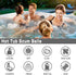 6 Pack JULMELON Hot Tub Scum Absorber, Spa & Pool Scum Eliminating Balls Reusable Hot Tub Oil Absorbing Sponge Washable
