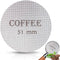 Puck Screen 51mm, Reusable Stainless Steel Screen Filter Basket Compatible with Espresso Machine