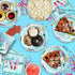 Skiing Birthday Party Supplies Set - Plates, Napkins, Cups Tableware Kit for 16