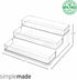 SIMPLEMADE Spice Rack - Three-Tiered Shelf for Kitchen, Bathroom, Bedroom, Office Storage