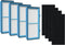 Nispira AER1 Filter Replacement for Holmes Air Purifier - HAPF30AT, HAP242-NUC, Total Air 4 HEPA