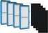 Nispira AER1 Filter Replacement for Holmes Air Purifier - HAPF30AT, HAP242-NUC, Total Air 4 HEPA