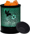 ASAWASA Electric Metal Wax Warmer, Wax Melt Candle Burner with 7 Colorful Changing Lights & 1 Silicone Dish for Home