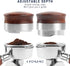 KYONANO Dalbergia Odorifera Wooden Coffee Distributor, 51mm Espresso Distributor with Adjustable Depth Scale