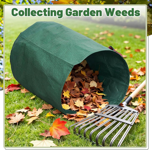 72 3 Packs Dntorx Gallons Reusable Yard Waste Bags, Lawn and Leaf Bags With Reinforced Handles, Collapsible Garden bag