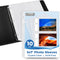 Dunwell 5x7 Photo Sleeves for 3-Ring Binder, 10 Pack for 40 Pictures, Acid-Free Poly Plastic Photo Album Refill