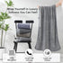 18 Set,100% Loops-6 Towels,6 Towels,6 Ycosy Piece Bath Towels Microfiber Family Bathroom Towel with Hanging Bath Hand