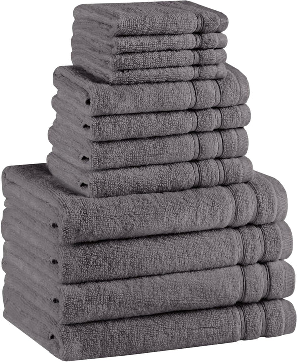 Comfort Spaces Luxury Bath Towel Set - 12 piece Set, Quick Dry,