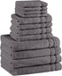 Comfort Spaces Luxury Bath Towel Set - 12 piece Set, Quick Dry,