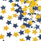 300pcs Navy Blue White Gold Confetti, Glitter Paper Decor for Birthday, Graduation, Baby Shower Party Decorations