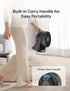 Pelonis 3 Speed Small Room Air Circulator Fan, 7-inch Blade Table Top Fan for Bedroom