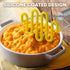 Zulay Potato Masher with Premium Silicone-Coated Stainless-Steel Design for Smooth Mashed Potatoes, Vegetables, Fruits