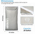 Hanging Laundry Hamper Bag, Space Saving Over the Door Storage for Dirty Clothes, Washable Organizer for Small Rooms