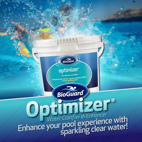 8 lb, BioGuard Optimizer, Pool Water Enhancer and Clarifier, Creates Soft and Sparkling Water, Improves Overall Water