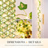 2 Pack 6.56 80LEDS KASZOO Ft Vine with Fairy Lights, Battery/USB Operated, Vine String Lights, Ivy Garlands with Fairy