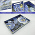 PDUHKO 15.7 11.8 inches, Serving Tray with Handles, * Plastic Ottoman Tray with Exquisite Paintings, Trays for Coffee