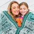 60"x50" Daughter Gifts from Mom Dad, Daughter Birthday Gifts, Gifts for Daughters Blankets & Throws for Christmas
