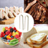 100 PCS Mini Bamboo Tongs, 4 Inch Long Disposable Wooden Toast Tongs for Catering and Home Use