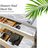 Jersow Cabinet Liner, Non Adhesive Shelf Liner 12" X 20 Ft, Waterproof Drawer Paper Liner