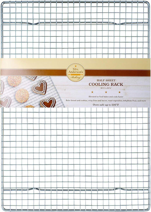 Mrs. Anderson’s Baking Professional Half Sheet Baking and Cooling Rack, 16.5 x 11.75-Inches by Mrs. Anderson's Baking