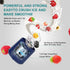 Vortex A7-BLUE Portable Blender, BPA Free, Rechargeable with Six Stainless Steel Blades, 500ml for Smoothies and Juice