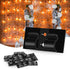 Ainiv 15-Pack) Hooks for Outdoor String Lights Clips,Outdoor Light Clips with Waterproof Adhesive Strips,Heavy Duty